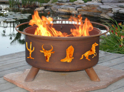 Patina Products F109 Old West Fire Pit
