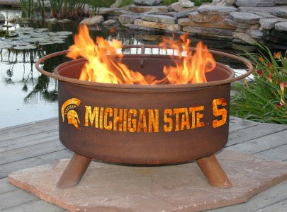 Patina Products F403 – Michigan State Fire Pit