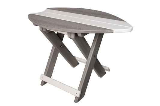 Beaver Dam Woodworks Folding Surf Tables Driftwood and White