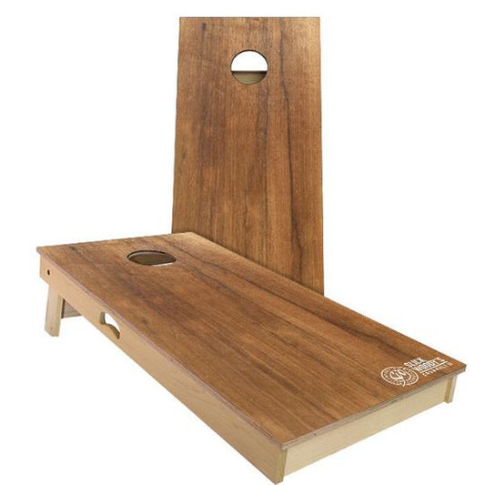 Slick Woody's Imbuia Wood Cornhole Board Set