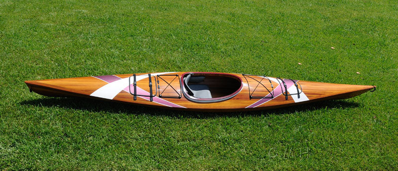 OMHUSA Kayak with stripes 2 - 15 feet long K096
