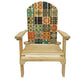 Slick Woody's Country Living Multi Tile Adirondack Chair