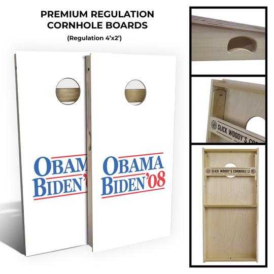 Slick Woody's Obama Biden 2008 Cornhole Board Set