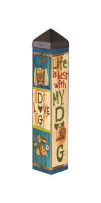 Studio M Lessons from my Dog 20" Art Pole Item #: PL1115