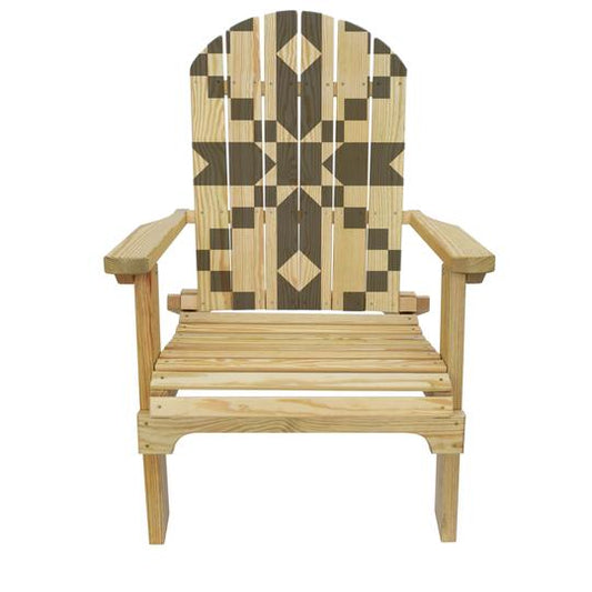 Country Living Stepping Stones (Grey) Quilt Adirondack Chair