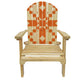 Slick Woody's Country Living Stepping Stones (Orange) Quilt Adirondack Chair