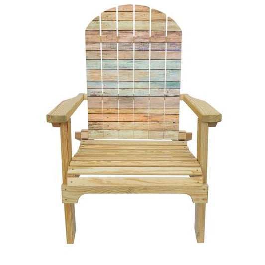 Slick Woody's Country Living Summer Wood Adirondack Chair