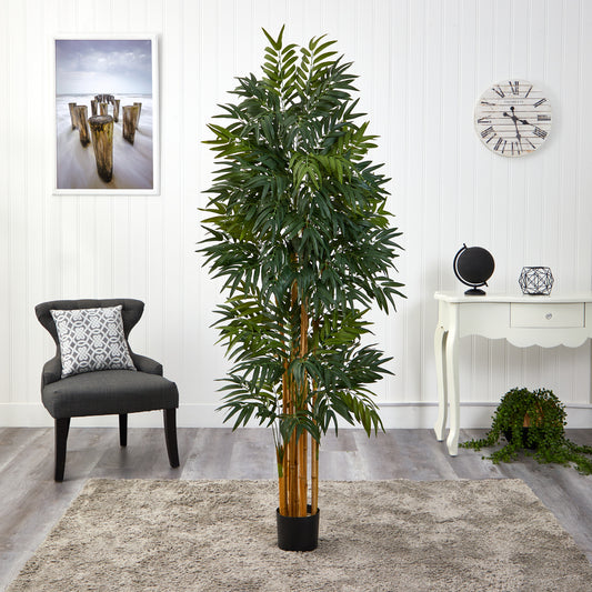 5.5’ Phoenix Artificial Palm Tree With Natural Trunk
