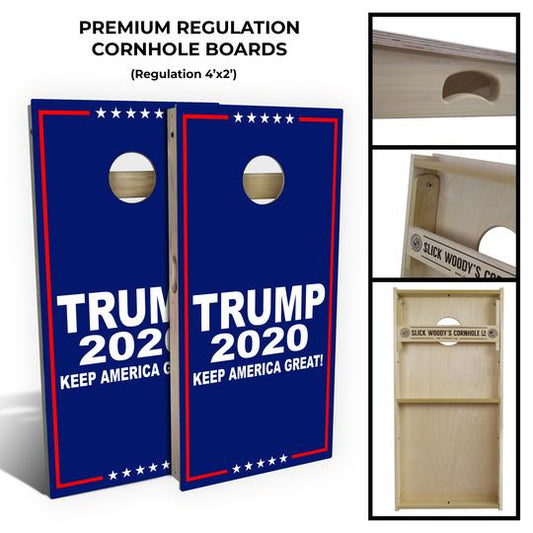 Slick Woody's Trump 2020 Cornhole Board Set