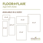 Feed Sack Stripe - Tan Floor Flair FF10031
