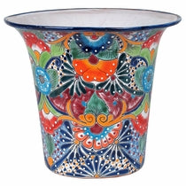 Jumbo Size Talavera Flower Pots - Assorted Designs FV2006