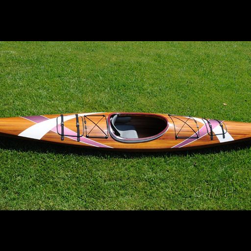 OMHUSA Kayak with stripes 2 - 15 feet long K096