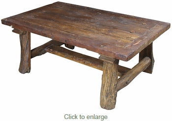 Old Wood Ranch Rustic Coffee Table MI10848