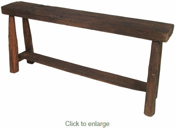 Skinny Old Wood Sofa Table MI10857